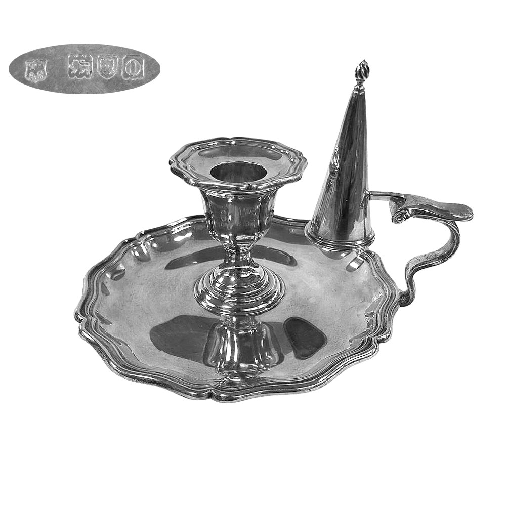 Sterling Silver Chamberstick 1909